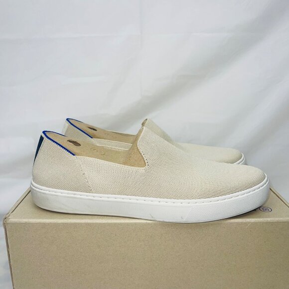 Rothy’s The Original Slip-On Canvas Shoe Size 11 in Sand - Picture 7 of 11